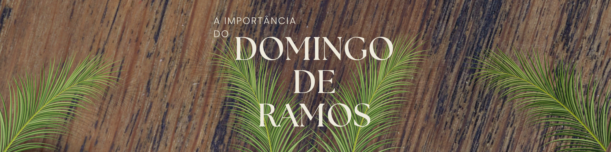 Domingo de Ramos é importante?